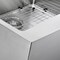 Nantucket Sinks Apron302010SR-16 30 Inch Pro Series Single Bowl Farmhouse Apron Front Stainless Steel Kitchen Sink APRON302010-SR-16 - alternate 3